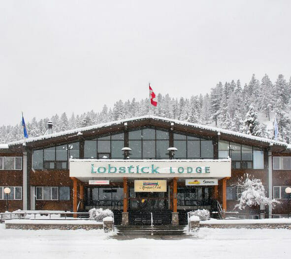 lobstick lodge winter