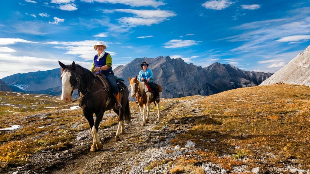 Horseback Riding Sundance Canyon Banff