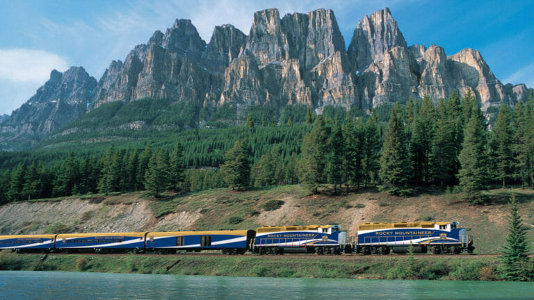 Train AB 02 Rocky Mountaineer Banff Credit Rocky Mountaineer